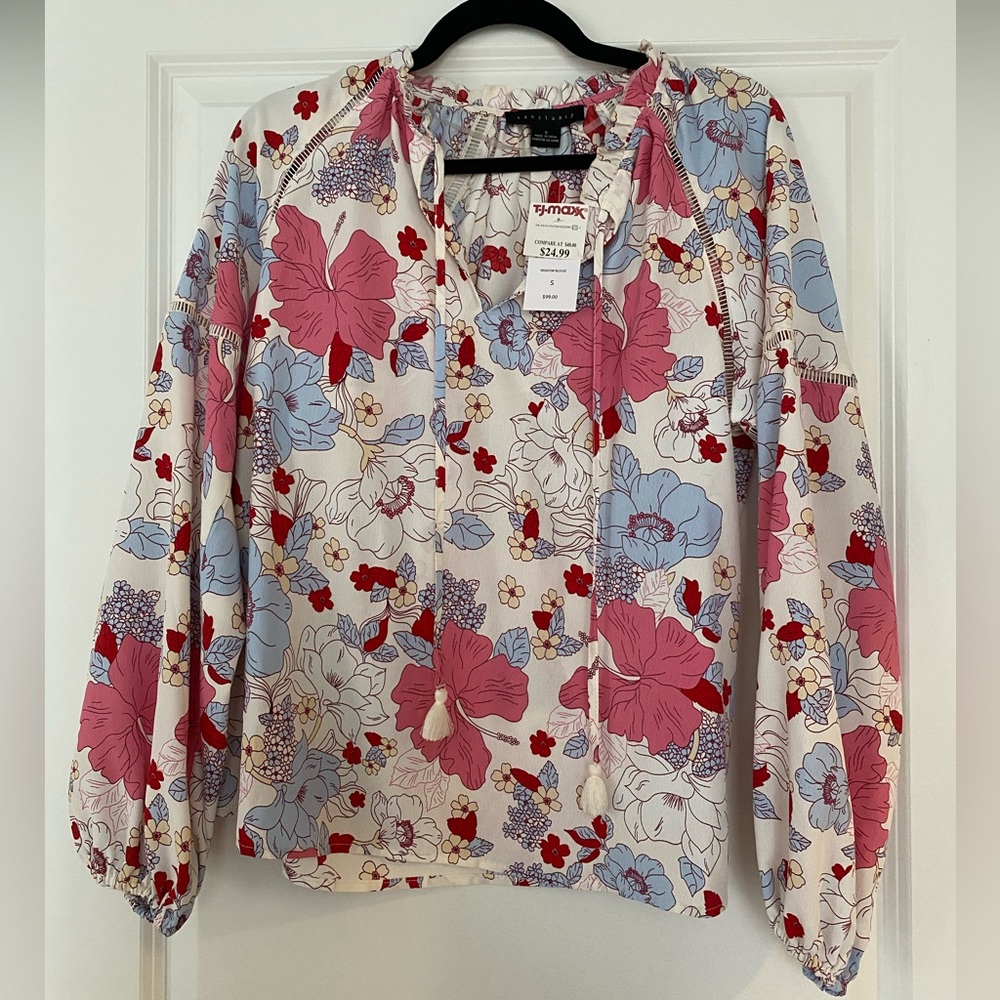 Women’s floral blouse